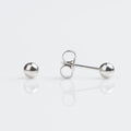 14CT WHITE GOLD 4MM BALL - SPARKLN