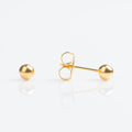 18CT GOLD 4MM BALL - SPARKLN