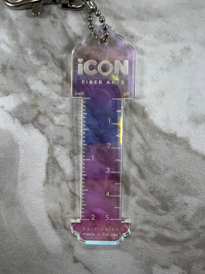 3-in-1 Gauge Combo Keychain (Needle Sizer, WPI Tool, Gauge Ruler)