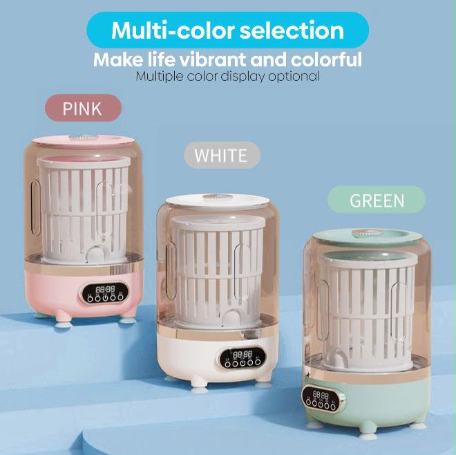 3-in-1 Mini Portable Laundry Cup Washer & Dryer