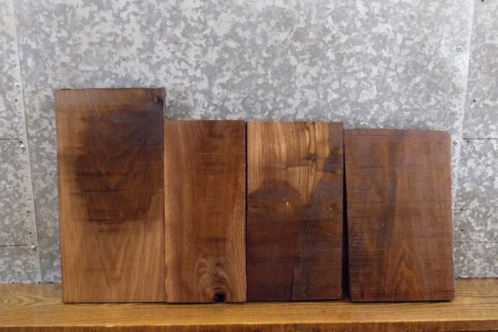 4- Reclaimed Black Walnut Kiln Dried Craft Pack/Lumber Boards 13684-13685