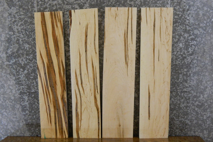 4- Rustic Ambrosia Maple Lumber Boards/Craft Pack 5687-5690