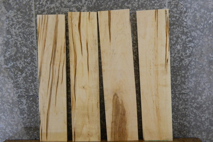 4- Rustic Ambrosia Maple Lumber Boards/Craft Pack 5687-5690
