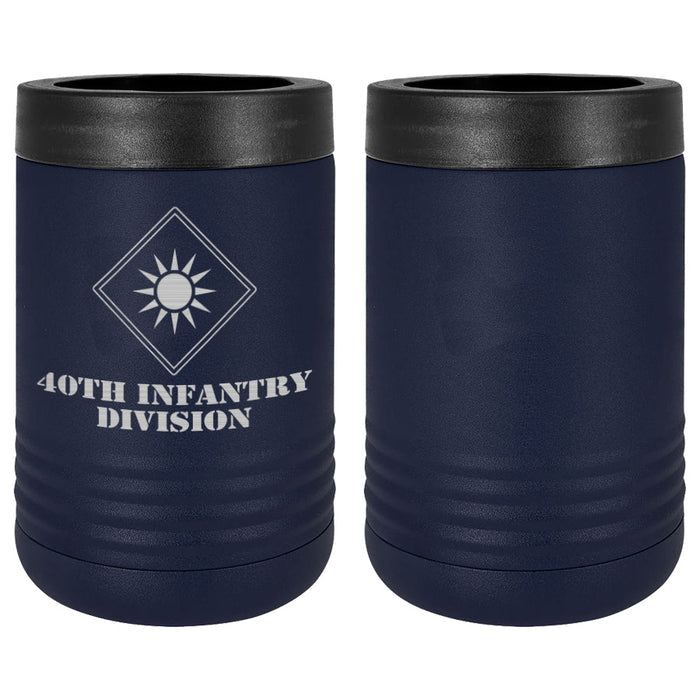 40th Infantry Division Laser Engraved Beverage Holder Mugs LEIH.0095.N
