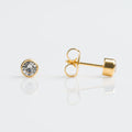 9CT GOLD BEZEL 4MM APRIL CRYSTAL - SPARKLN