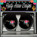 Black Cheetah Florida Set of 2 Car Coasters - Car Coasters