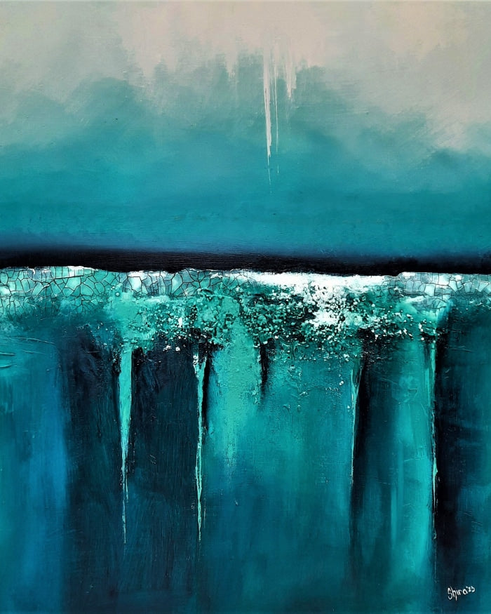 'Cold' Painting in Acrylic