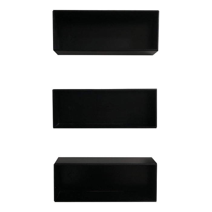 (DISCONTINUED) YOU TOOZ - 3 Single Row Display Cases for Youtooz, Wall Mountable & Stackable Designer Toy Shelf (Cardboard)