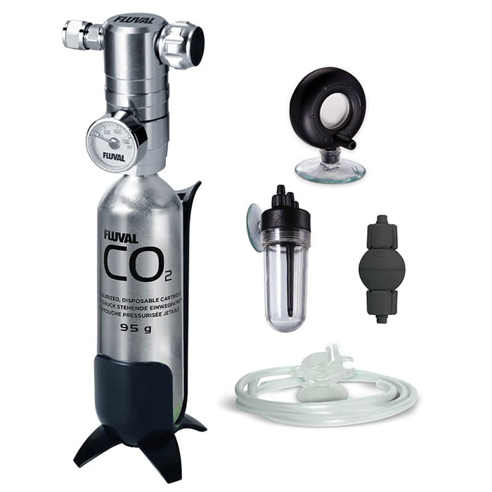 Disposable Cartridge Pressurized CO2 Kit - Fluval