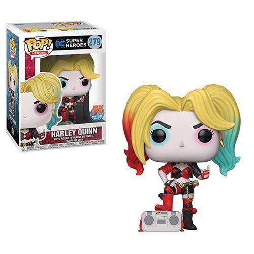 Funko Pop! Heroes 279 - Harley Quinn with Boombox Vinyl Figure - PX