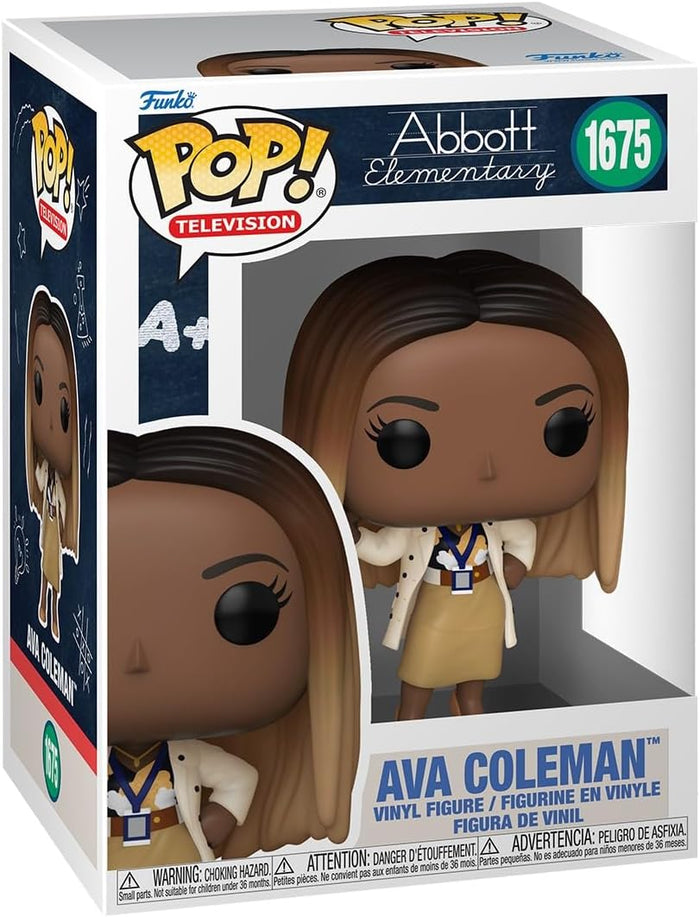 Funko Pop! TV Abbott Elementary Ava Coleman Vinyl Figure #1675 with Funko Protector