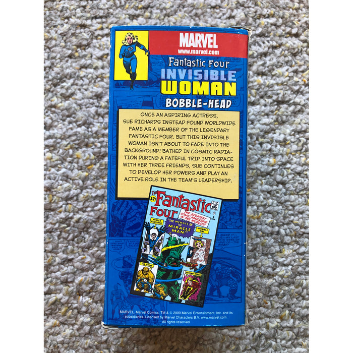 Funko Wacky Wobbler DC Invisible Woman Bobble-Head Vintage Rare Grail Vaulted Vinyl Toy Art Figure