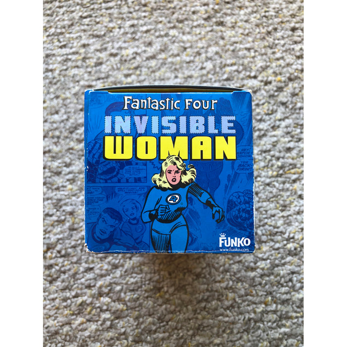 Funko Wacky Wobbler DC Invisible Woman Bobble-Head Vintage Rare Grail Vaulted Vinyl Toy Art Figure