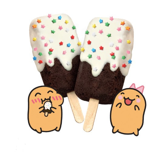 Gobblin Club: Twinkle Pop Brownie Popsicle Cakes DIY Baking Kit - BYKidO