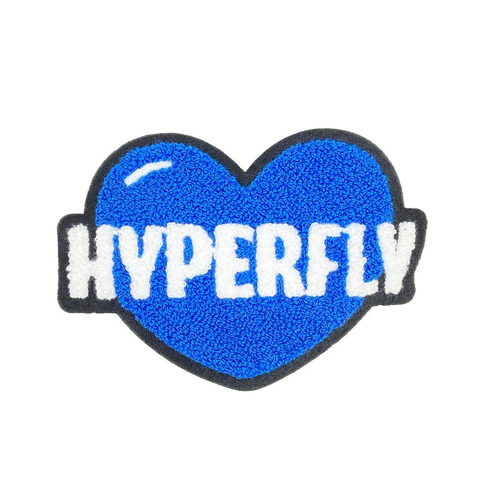 Show Heart Patch Accessory Hyperfly Blue
