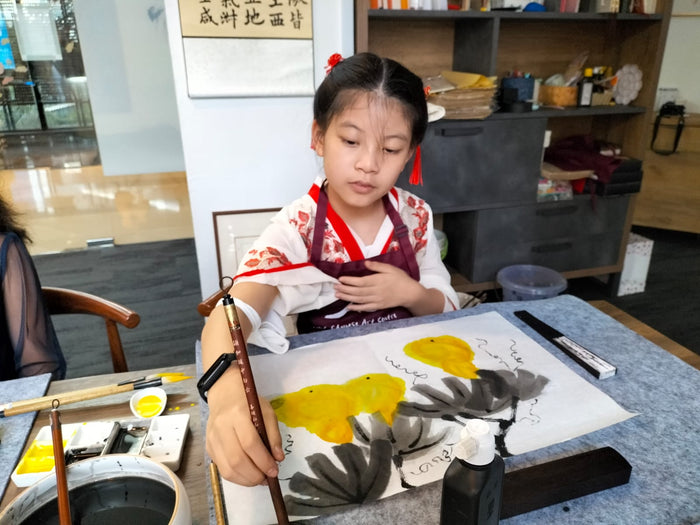 Kids Ink Painting Workshop with H&C Chinese Art Centre - BYKidO