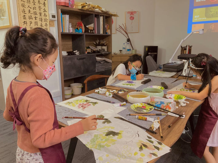 Kids Ink Painting Workshop with H&C Chinese Art Centre - BYKidO