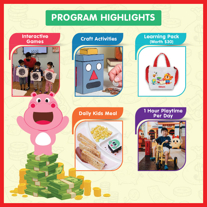 Kiztopia Financial Literacy Program: Agents of Discovery (4 - 7 years old) - BYKidO