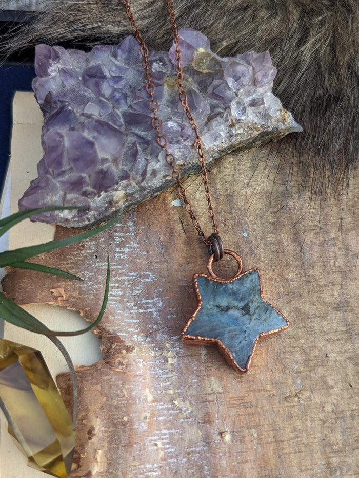 Labradorite Star Necklace I