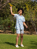 Marine Organic Cotton Block Printed Co-ord Set
