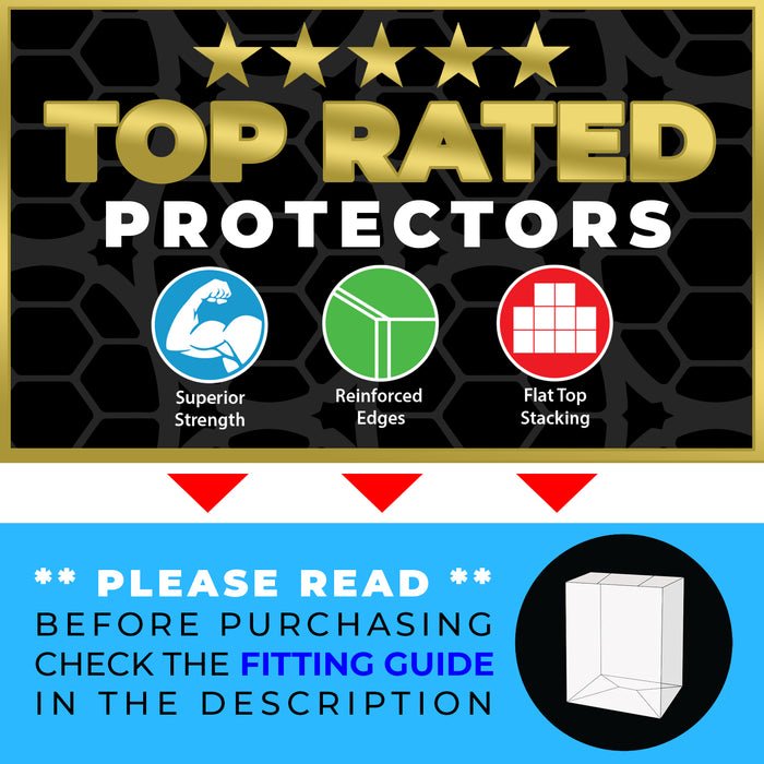 POKEMON TCG Japanese Booster Box Protectors (50mm thick, UV & Scratch Resistant) 5.5h X 2.75w X 1.5d on The Protector Guide App by Display Geek