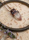 Quartz Point Electroformed Necklace - #8 - Minxes' Trinkets