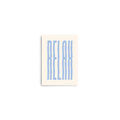-Ever Lasting - Relax – Minimalist Blue Typography Poster - Ever Lasting