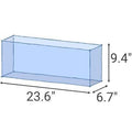 Serene Little (6.4 GAL) Rimless Glass Aquarium - Mr. Aqua