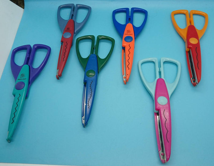 Various Decorative Pattern Scissors - 6 Count