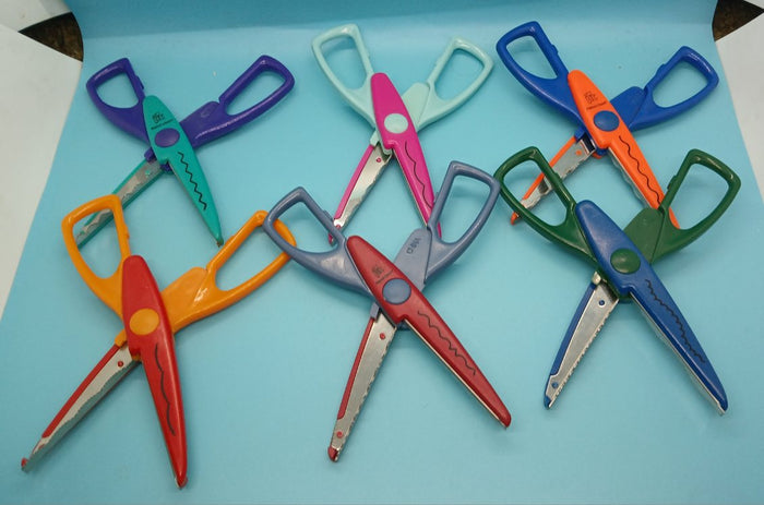Various Decorative Pattern Scissors - 6 Count