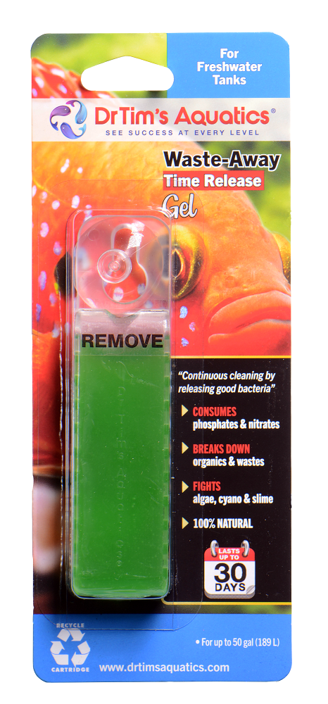 Waste-Away Natural Aquarium Bacteria Gel, Freshwater - Dr. Tim's