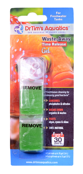Waste-Away Natural Aquarium Bacteria Gel, Freshwater - Dr. Tim's