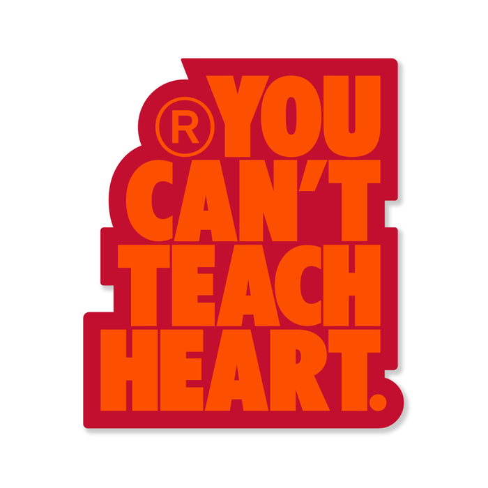 YCTH Sticker Red and Orange Accessory / Stickers & Patches Hyperfly