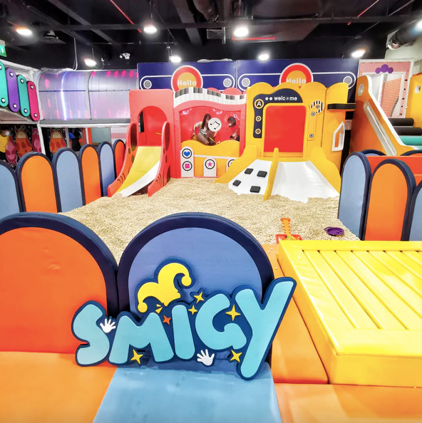 SMIGY Indoor Playgrounds: Weekday Admission Ticket with Extra Playtime (Valid for All Outlets) - BYKidO