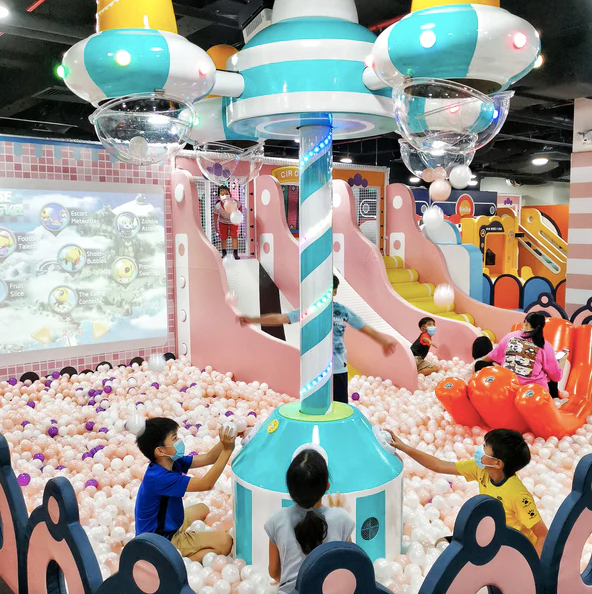 SMIGY Indoor Playgrounds: Weekday Admission Ticket with Extra Playtime (Valid for All Outlets) - BYKidO