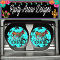 Yes I’m Extra Sassy Donkey Set of 2 Car Coasters - Car Coasters