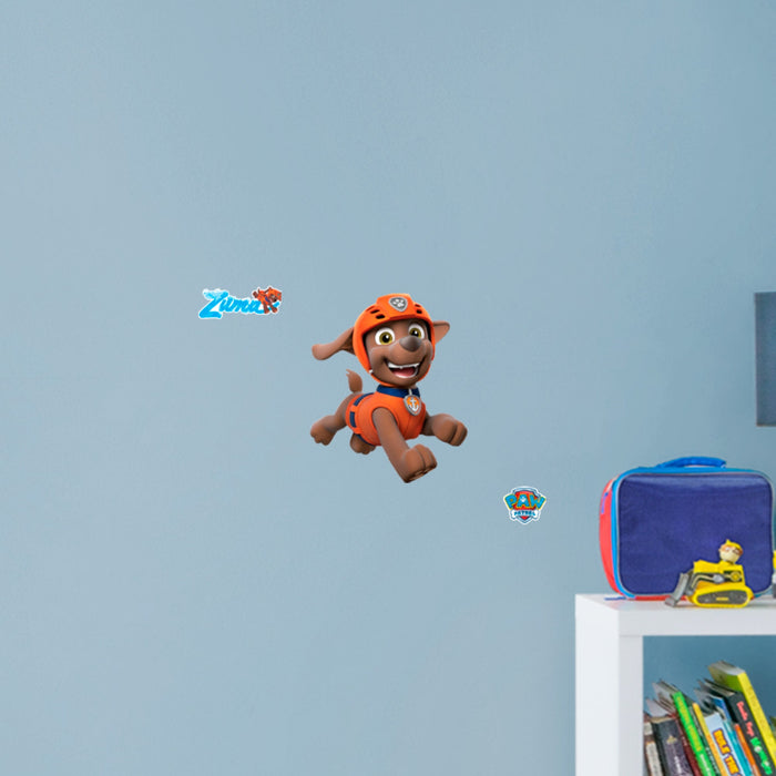 Zuma - Paw Patrol - RealBig Collection - Official Nickelodeon - Reusable Vinyl Wall Decals